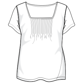 Fashion sewing patterns for LADIES T-Shirts T-Shirt 764